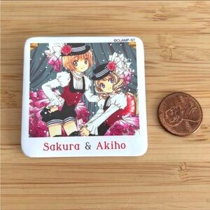 Rare cardcaptor sakura MANGA art can badge